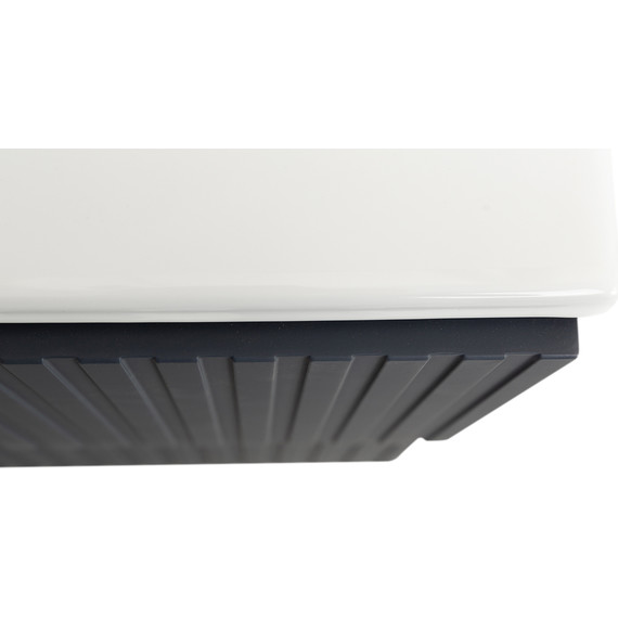 Тумба подвесная с раковиной Cezares DUET-N-1200-2C-SO-GR-P 120 см (раковина CZR-8073-120) grafito - фото 9