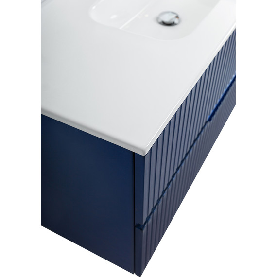 Тумба подвесная с раковиной Cezares DUET-N-1200-2C-SO-SPF-P 120 см (раковина CZR-8095-120) sapfiro - фото 6