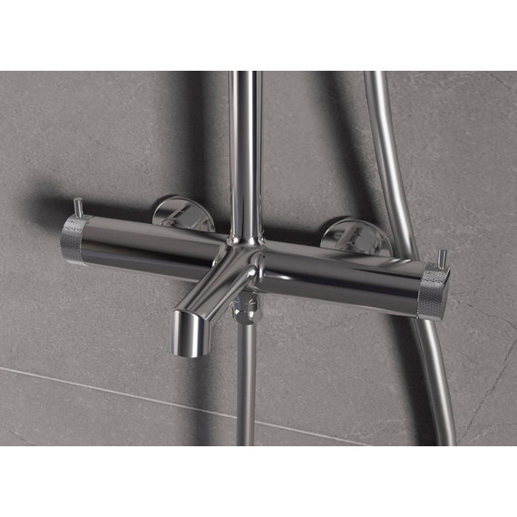 Душевая система для ванны Vincea Rim VSFS-2RM1CH - фото 2