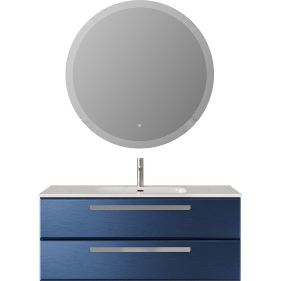 Тумба подвесная с раковиной Cezares ECO-CER-N-1200-2C-SO-SPF-P 120 см (раковина CZR-8095-120) sapfiro - фото 8