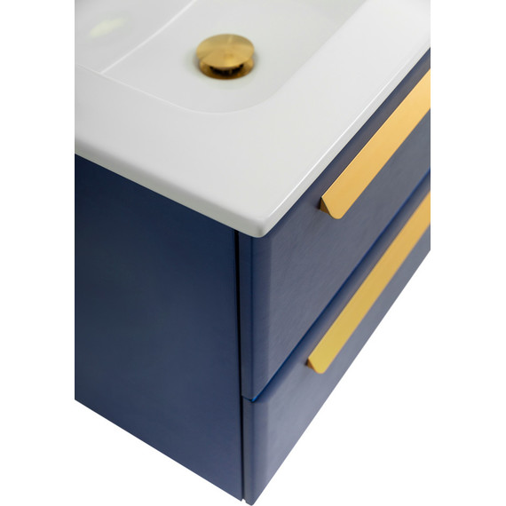 Тумба подвесная с раковиной Cezares ECO-CER-N-1200-4C-SO-2-SPF-P 120 см (раковина CZR-8095-120-2) sapfiro - фото 7