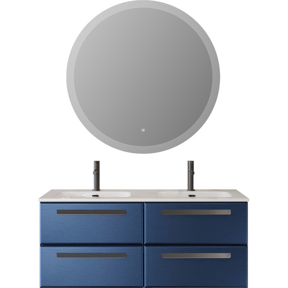 Тумба подвесная с раковиной Cezares ECO-CER-N-1200-4C-SO-2-SPF-P 120 см (раковина CZR-8073-120-2) sapfiro - фото 15