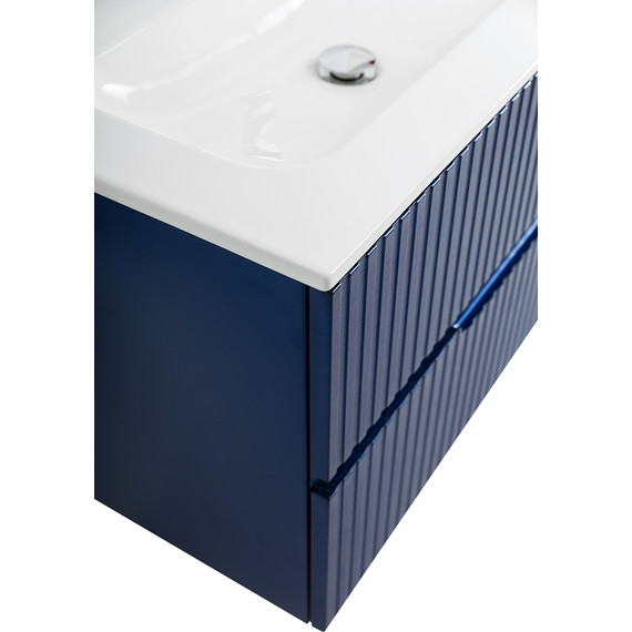 Тумба подвесная с раковиной Cezares DUET-N-800-2C-SO-SPF-P 80 см (раковина CZR-8073-80) sapfiro - фото 7