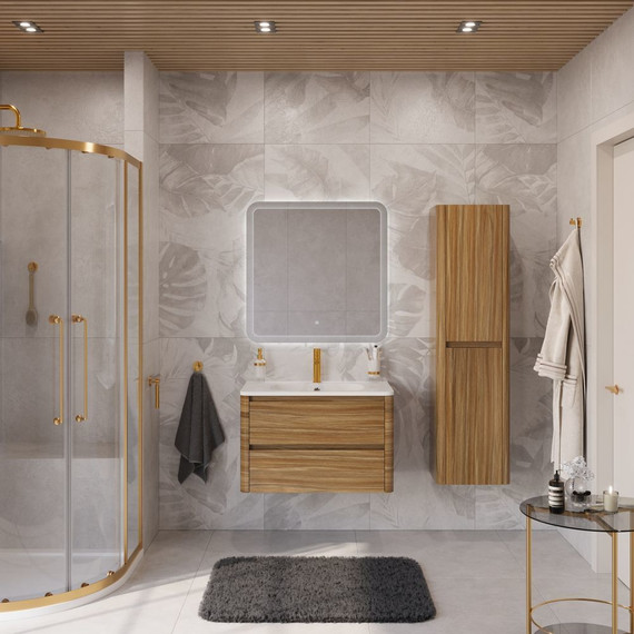 Пенал подвесной Cezares RELAX-1500-2A-SO-RC-P 40 см, дуб карамельный - фото 7