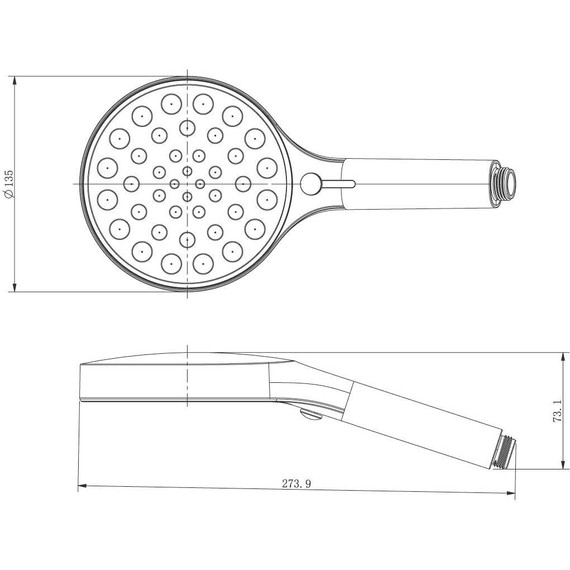 Душевая система для ванны Vincea VSFW-433TI5CH - фото 14