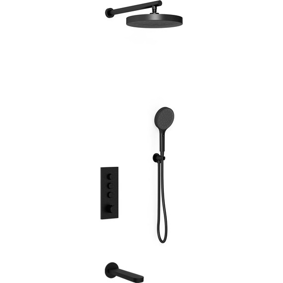 Душевая система для ванны Vincea VSFW-433TI5MB - фото 2