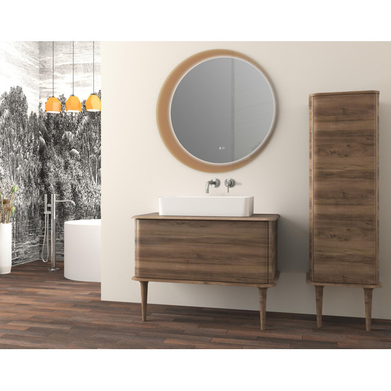 Пенал подвесной BelBagno Idra 55820 45 см, noce - фото 3