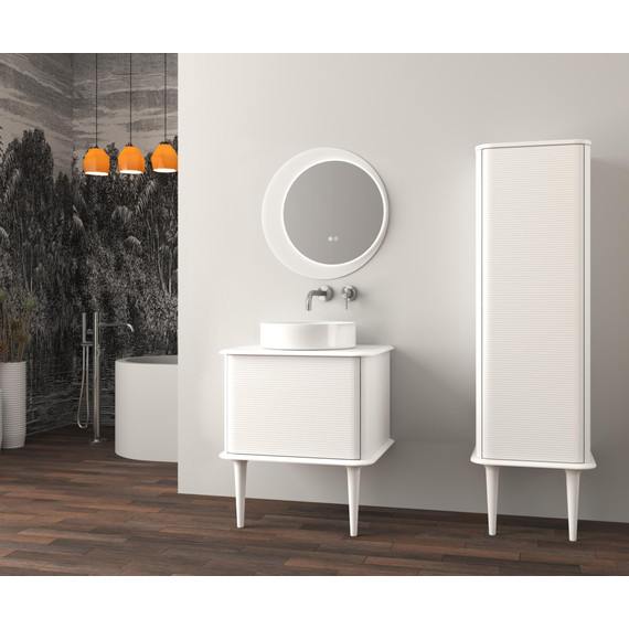 Пенал подвесной BelBagno Idra 55816 45 см, bianco opaco - фото 2