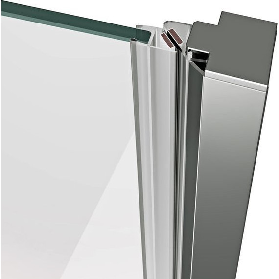 Душевая дверь Ravak 80 см COSD1 80, хром/прозрачное - фото 4