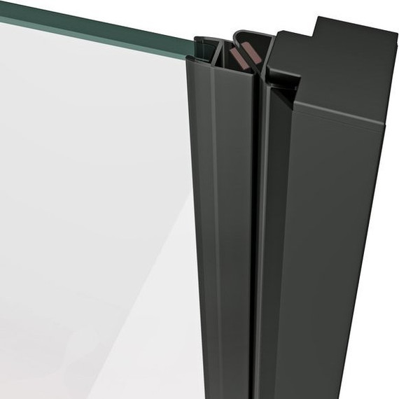 Душевая дверь Ravak 100 см COSD2-100, чёрный/прозрачное - фото 4