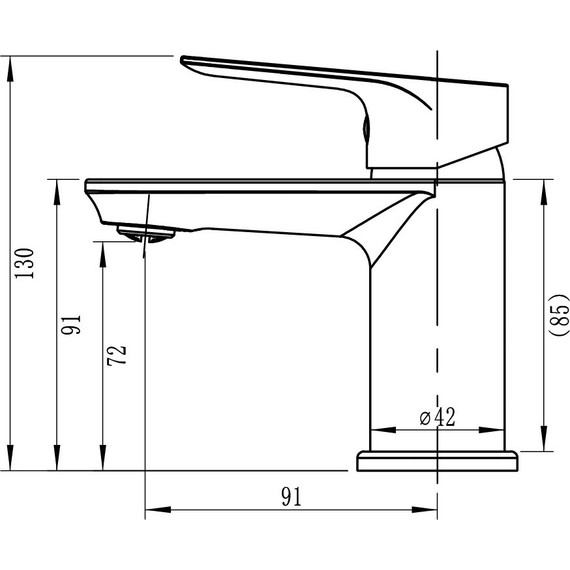 Смеситель для раковины Sole Magglore S101C - фото 2