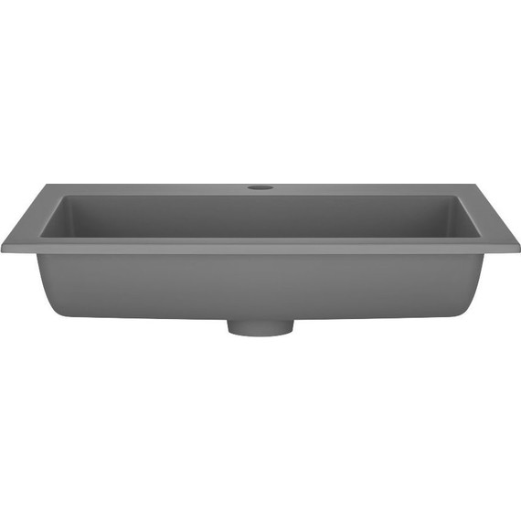 Тумба подвесная с раковиной Vincea 60 см Chiara 2D 600 VMC-2C2600NO (раковина чёрная VCB-13600B), натуральный дуб - фото 5