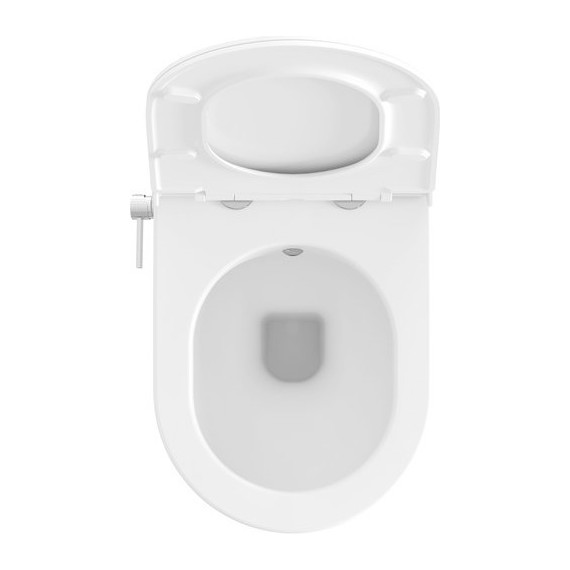 Унитаз-биде подвесной Ravak Uni Chrome RimOff X01912 - фото 9