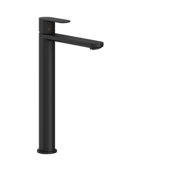 Смеситель для раковины высокий Ravak CR II 015.20BL X070459, чёрный - фото 