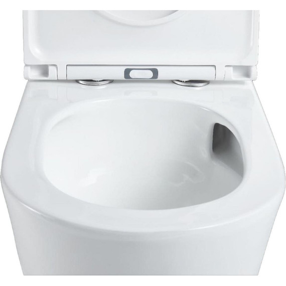 Унитаз-моноблок безободковый Mirsant ARK с крышкой Soft-close (система смыва торнадо) - фото 5