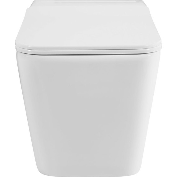 Унитаз подвесной импульсный Mirsant SENS impulse УТ000097619 с крышкой Soft-close - фото, картинка 2 Унитаз подвесной импульсный Mirsant SENS impulse УТ000097619 с крышкой Soft-close - фото 2