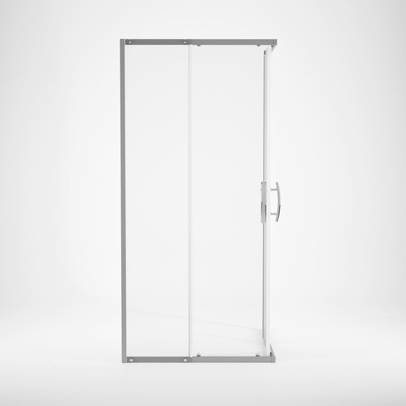 Душевое ограждение Mirsant Neo-90 Quadro 90х90 см, хром/прозрачное - фото 5