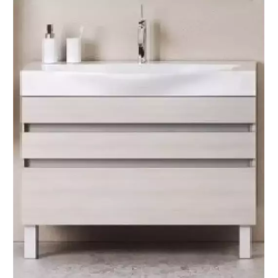 Тумба напольная с раковиной Aqwella Bergamo 80 см Ber.01.08/n/А, акация, Цвет фасада: светлое дерево - фото, картинка 3 Тумба напольная с раковиной Aqwella Bergamo 80 см Ber.01.08/n/А, акация, Цвет фасада: светлое дерево - фото 3