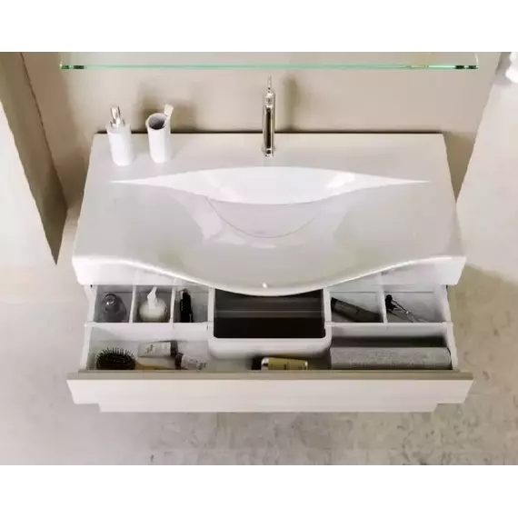 Тумба напольная с раковиной Aqwella Bergamo 80 см Ber.01.08/n/А, акация, Цвет фасада: светлое дерево - фото, картинка 4 Тумба напольная с раковиной Aqwella Bergamo 80 см Ber.01.08/n/А, акация, Цвет фасада: светлое дерево - фото 4