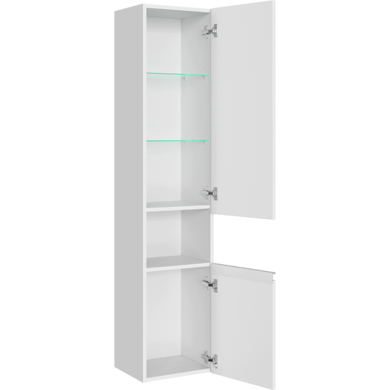 Пенал подвесной Aqwella Rodos 35 см ROD0535, белый - фото 2