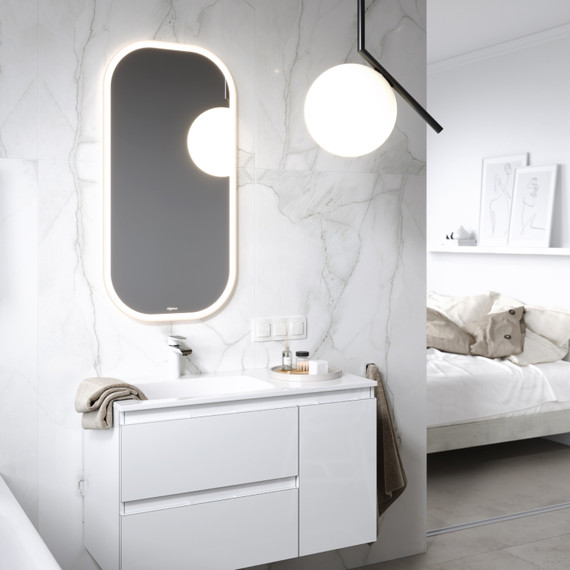 Зеркало Aqwella Soul 55 см SOUL0255AH - фото 2