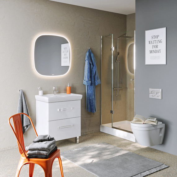 Зеркало Aqwella Aura 100 см AUR0210AH - фото 3