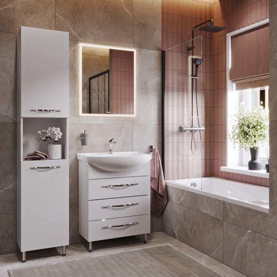 Зеркало Aqwella Vision 70 см VIS0207AH - фото 2