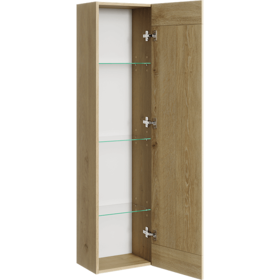 Пенал подвесной Aqwella Astrid 35 см AST0535DD, дуб давос - фото 2