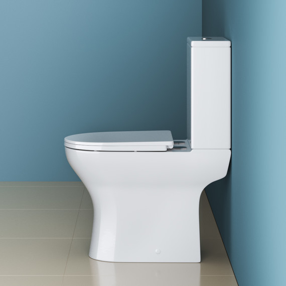 Унитаз-компакт безободковый BelBagno Lounge BB045CPR/SC+BB045/051T с крышкой микролифт - фото, картинка 14 Унитаз-компакт безободковый BelBagno Lounge BB045CPR/SC+BB045/051T с крышкой микролифт - фото 14