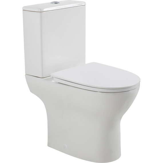 Унитаз-компакт безободковый BelBagno Lounge BB045CPR/SC+BB045/051T с крышкой микролифт - фото, картинка 2 Унитаз-компакт безободковый BelBagno Lounge BB045CPR/SC+BB045/051T с крышкой микролифт - фото 2