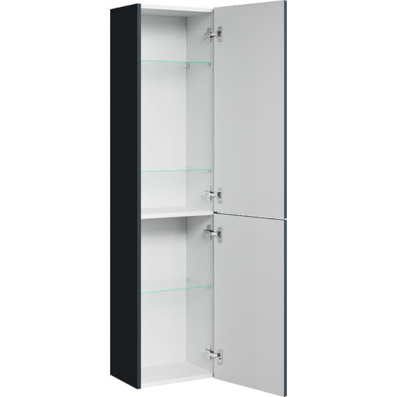 Пенал подвесной Aqwella Pure 35 см PUR0535GRM, серый - фото 2