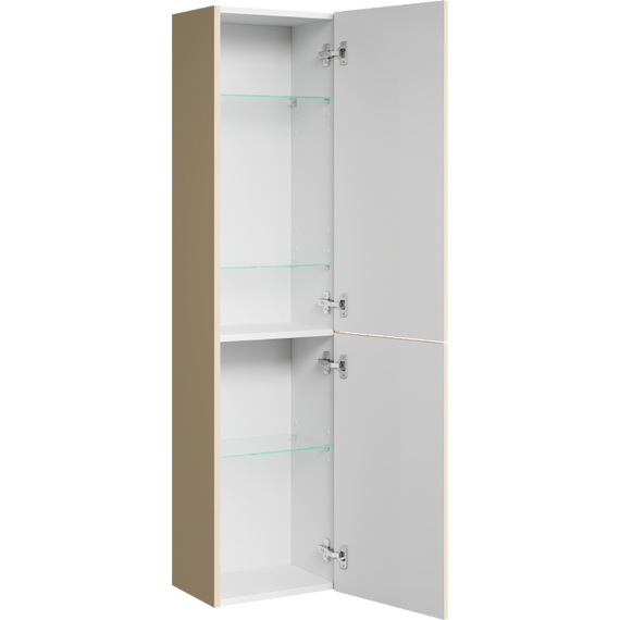 Пенал подвесной Aqwella Pure 35 см PUR0535KS, светлый капучино - фото 2