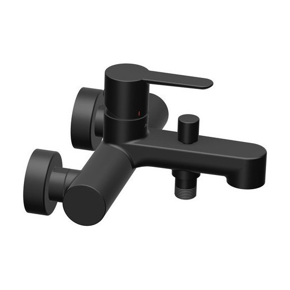 Смеситель для ванны Ravak PU 022.21/150 X070192, чёрный матовый - фото 2