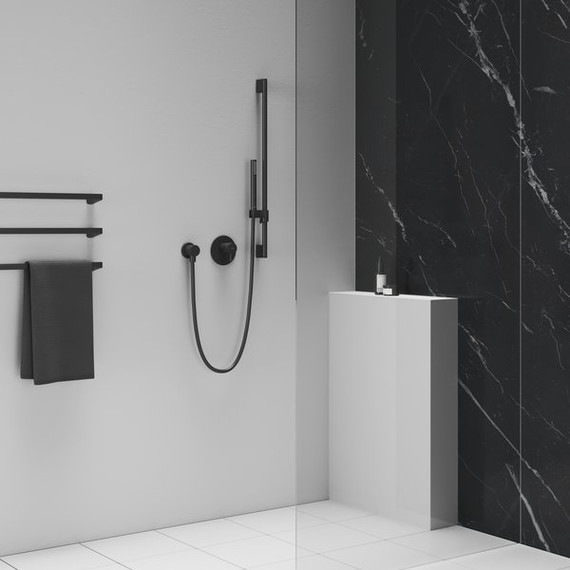 Смеситель для душа Ravak ES 062.20BLM.O1 X070285, чёрный матовый - фото 2