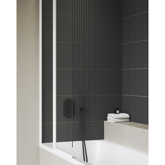 Смеситель для ванны Ravak CR II 063.20BL.O2 X070467, чёрный матовый - фото 2