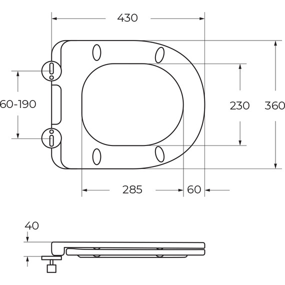 Унитаз подвесной безободковый BelBagno Senso-Tor BB017CH-TOR/SC (система смыва торнадо) с крышкой микролифт - фото 14