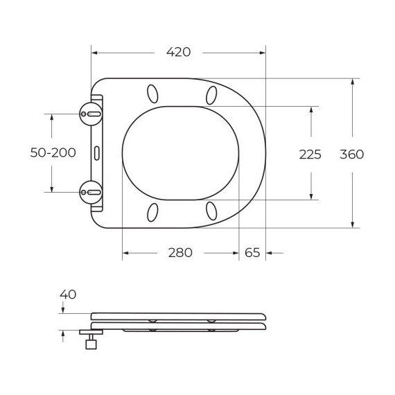 Унитаз подвесной безободковый BelBagno Amanda-Tor BB051CH-TOR-FC/SC (система смыва торнадо) с крышкой микролифт - фото 14