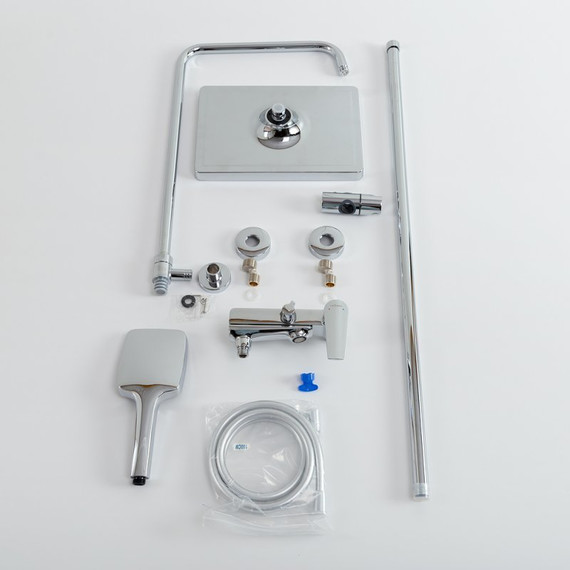 Душевая стойка Cezares LINER-CVD-01, Цвет производителя: хром - фото, картинка 3 Душевая стойка Cezares LINER-CVD-01, Цвет производителя: хром - фото 3