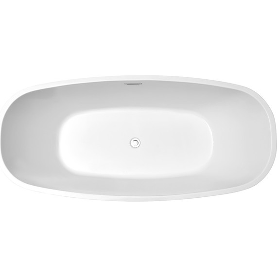 Ванна отдельностоящая Aquatek Тера 170x78 см AQ-128778Wt - фото 2