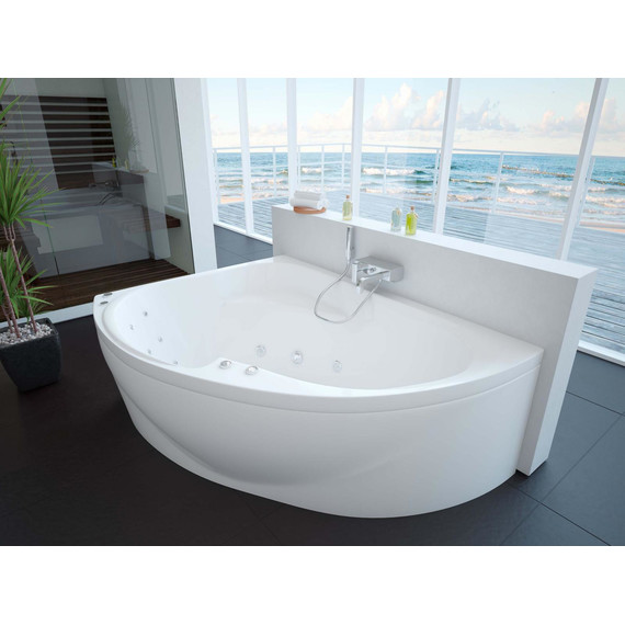 Ванна акриловая Aquatek Альтаир L 160x120 см ALT160-0000005 - фото 3