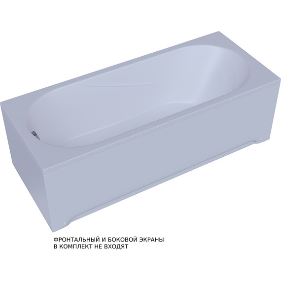 Ванна акриловая Aquatek Lifestyle Либерти 170x70 см BER170-0000001, Размер - мм: 1700х700 - фото 12