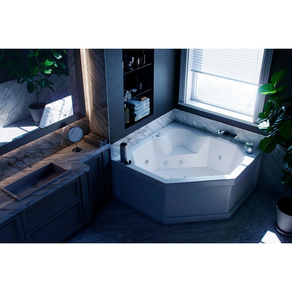 Ванна акриловая Aquatek Лира 150х150 см LIR150-0000011 - фото, картинка 3 Ванна акриловая Aquatek Лира 150х150 см LIR150-0000011 - фото 3