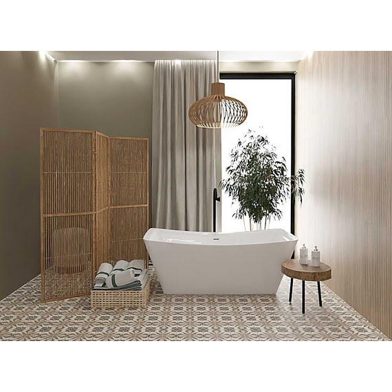 Ванна отдельностоящая Aquatek Верса 170x78 см AQ-4777, Размер - мм: 1700х800 - фото 4