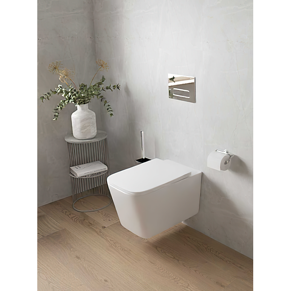 Кнопка смыва Aquatek KDI-0000016, хром глянцевый - фото, картинка 2 Кнопка смыва Aquatek KDI-0000016, хром глянцевый - фото 2