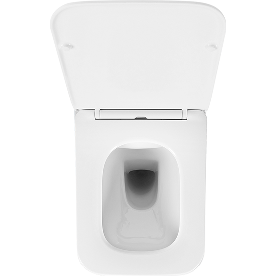 Унитаз подвесной безободковый Aquatek Либра AQ0530N-00 с тонкой крышкой микролифт - фото, картинка 3 Унитаз подвесной безободковый Aquatek Либра AQ0530N-00 с тонкой крышкой микролифт - фото 3