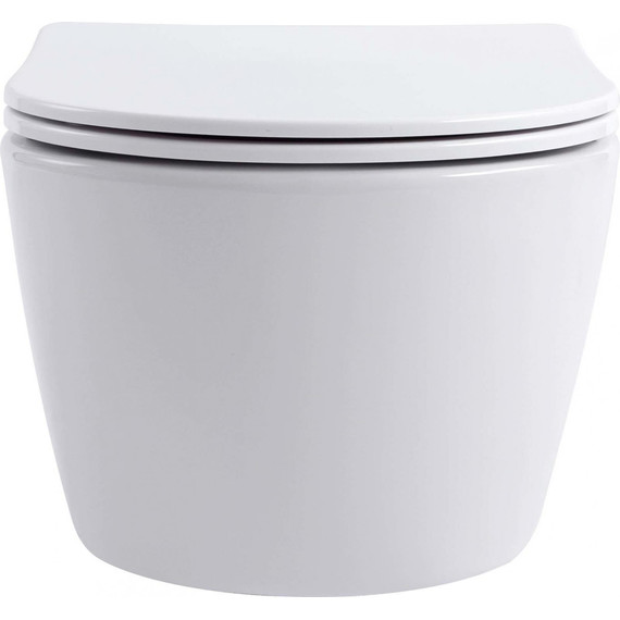 Унитаз подвесной безободковый Aquatek Европа AQ1106-00 с крышкой микролифт - фото, картинка 6 Унитаз подвесной безободковый Aquatek Европа AQ1106-00 с крышкой микролифт - фото 6