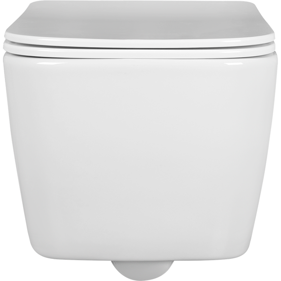 Унитаз подвесной безободковый Aquatek Либра AQ1148N-00 с тонкой крышкой микролифт - фото, картинка 2 Унитаз подвесной безободковый Aquatek Либра AQ1148N-00 с тонкой крышкой микролифт - фото 2