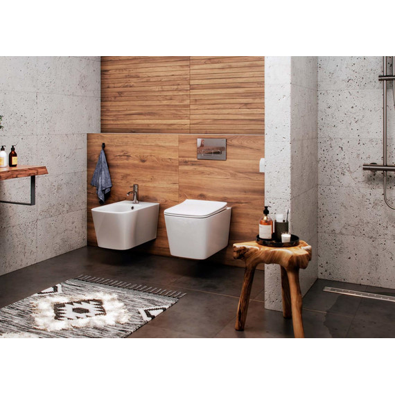 Унитаз подвесной безободковый Aquatek Либра AQ1148N-00 с тонкой крышкой микролифт - фото, картинка 7 Унитаз подвесной безободковый Aquatek Либра AQ1148N-00 с тонкой крышкой микролифт - фото 7