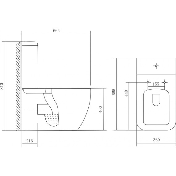 Унитаз-компакт безободковый Aquatek Либра AQ1263-00 с крышкой микролифт - фото 2