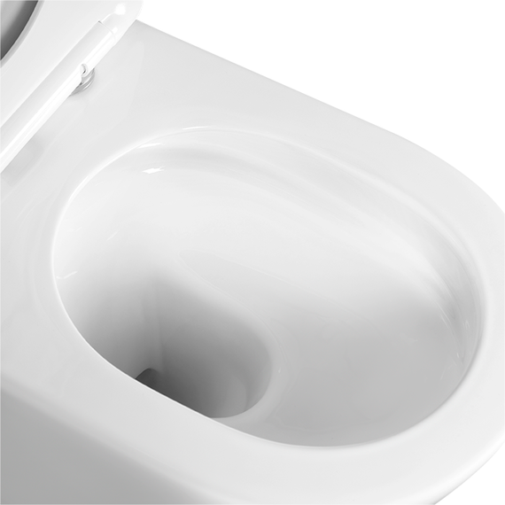 Унитаз подвесной безободковый Aquatek Оберон AQ1363W-00 с крышкой микролифт - фото, картинка 6 Унитаз подвесной безободковый Aquatek Оберон AQ1363W-00 с крышкой микролифт - фото 6